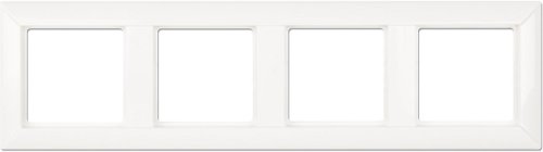 Рамка универсальная Jung EcoProfi 4-м. белый картинка